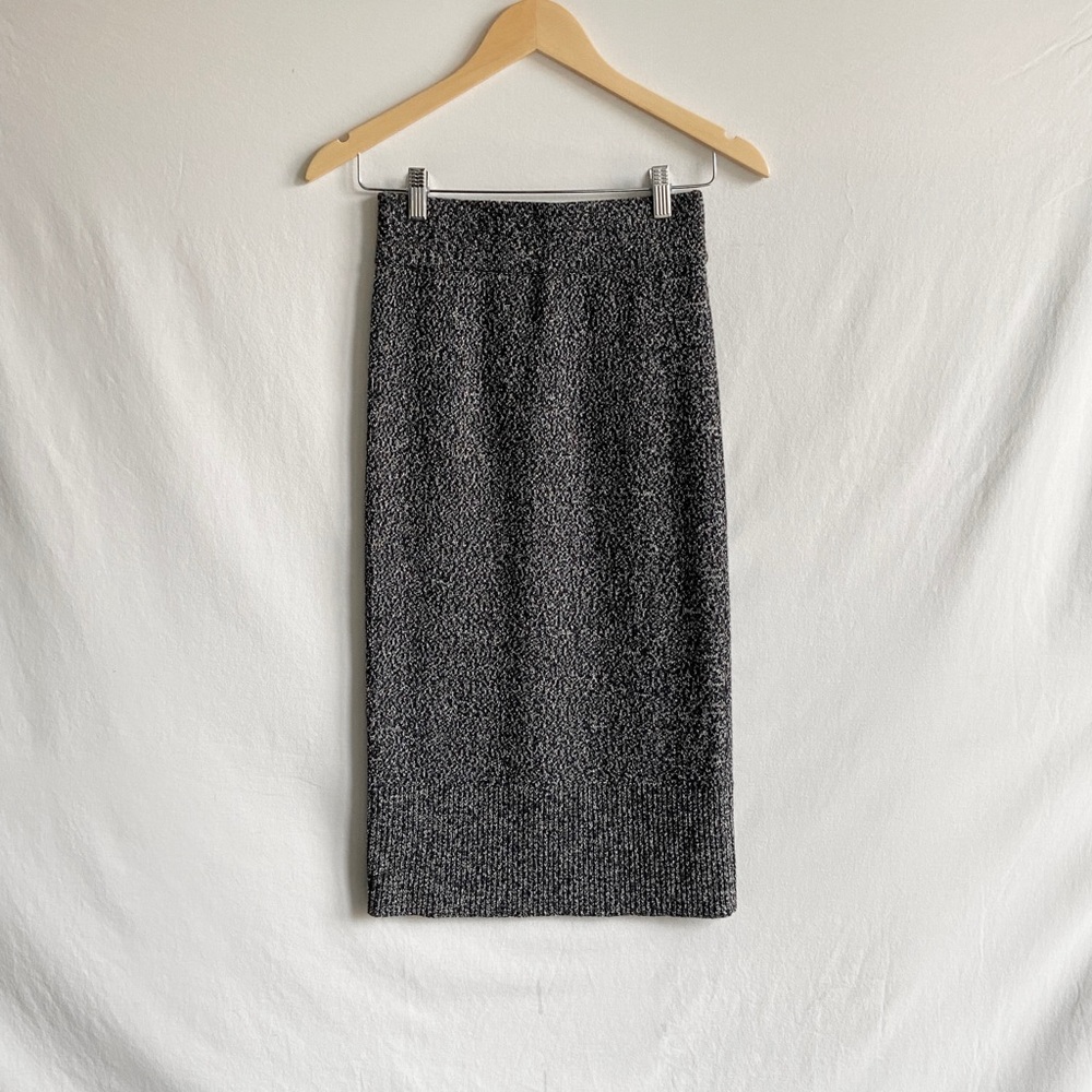 Club Monaco Knit Midi Pencil Skirt